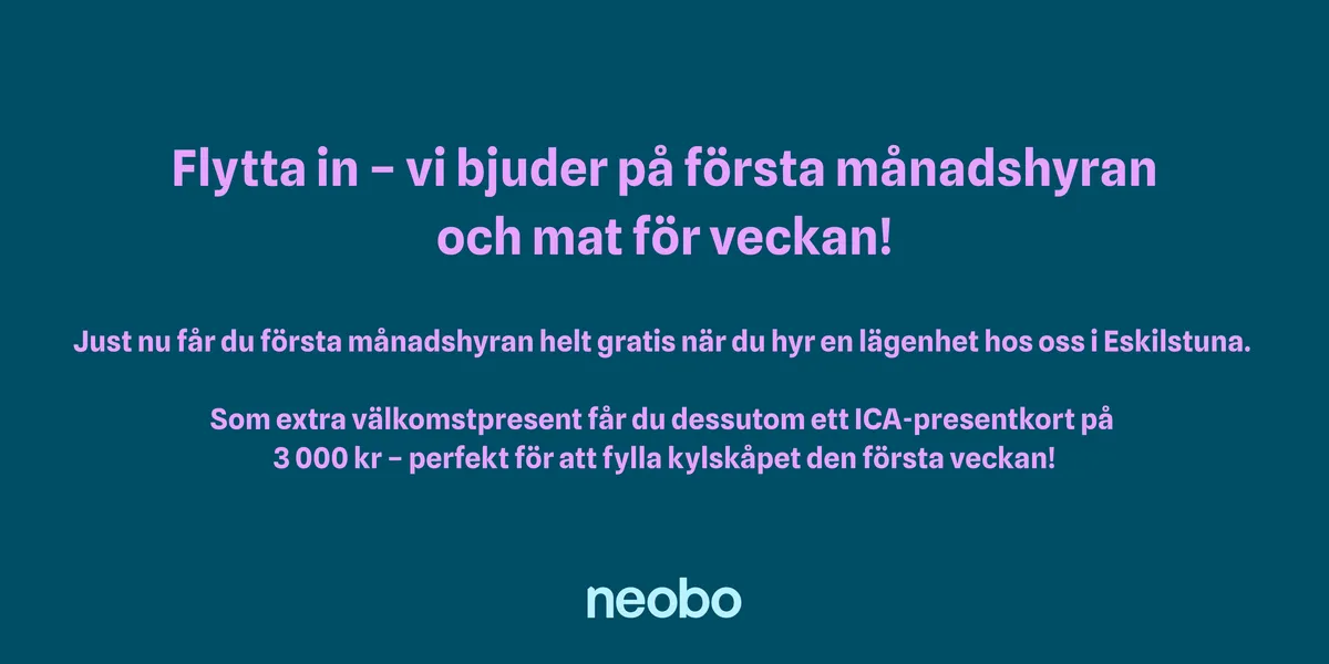 Hyreslägenhet på Eskilstuna i eskilstuna