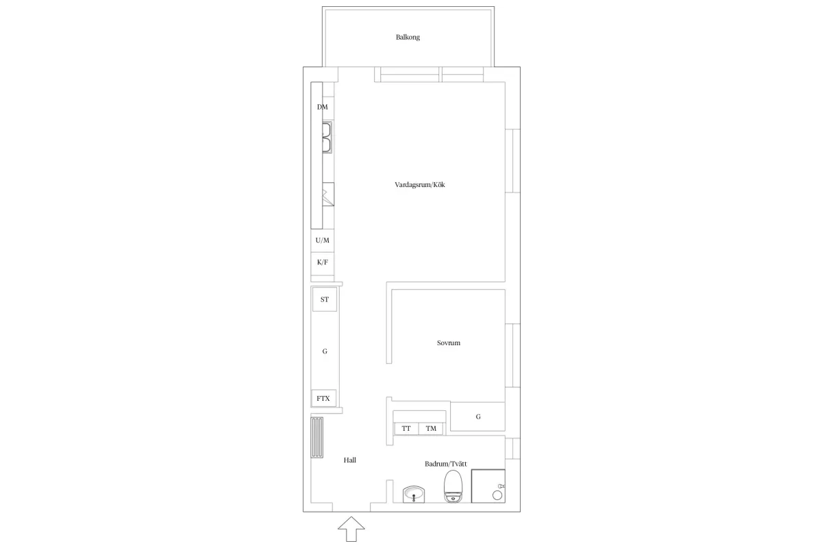 Hyreslägenhet på Varberg i varberg