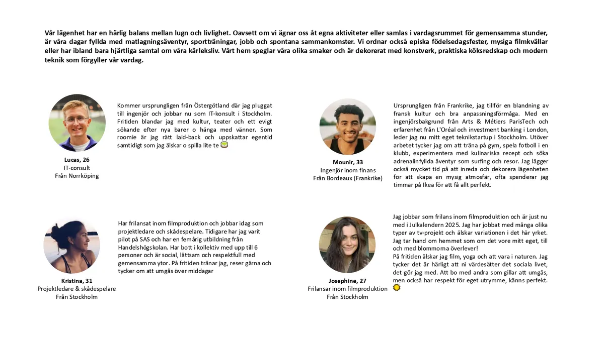 Hyreslägenhet på Stockholm i stockholm