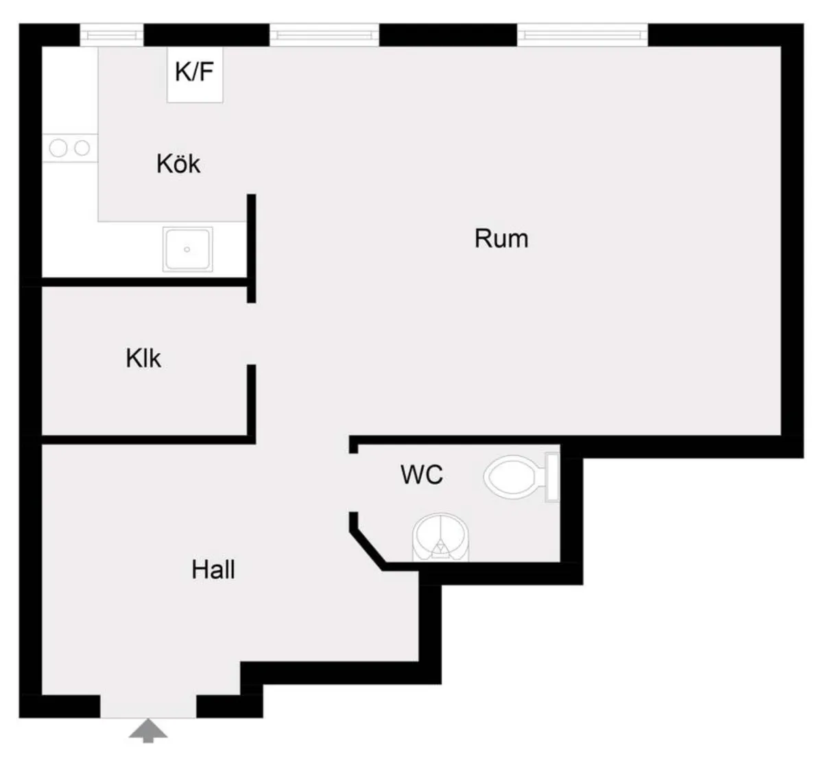 Hyreslägenhet på Upplands Väsby i upplands-vasby
