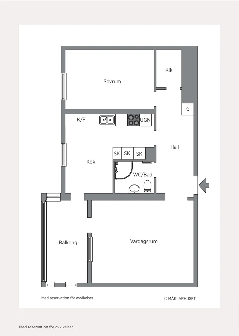 Hyreslägenhet på Malmö i malmo