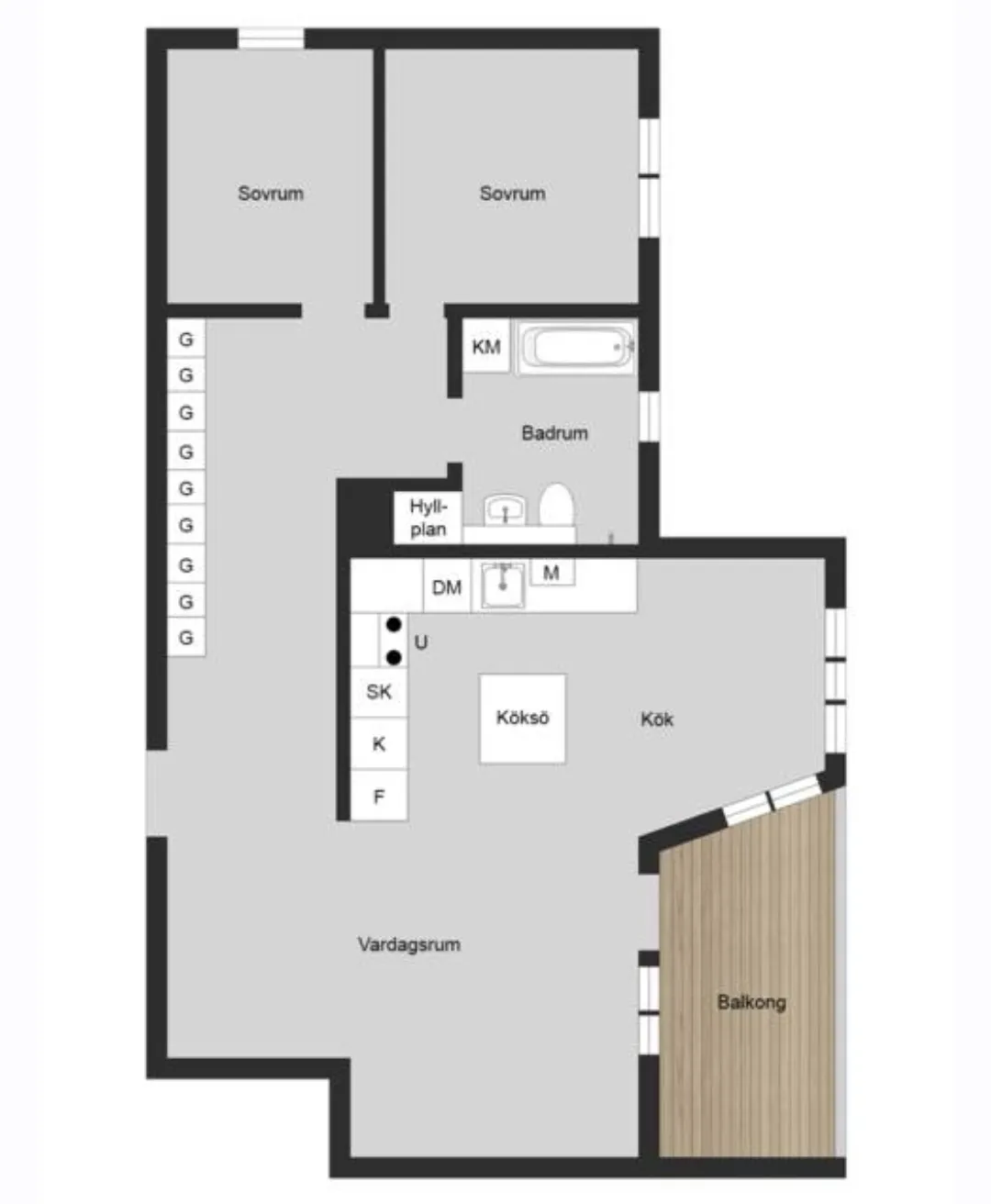 Hyreslägenhet på Stockholm i stockholm