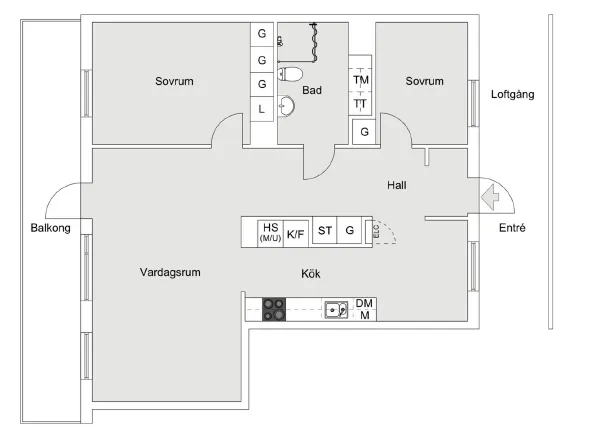 Hyreslägenhet på Älvsjö i alvsjo