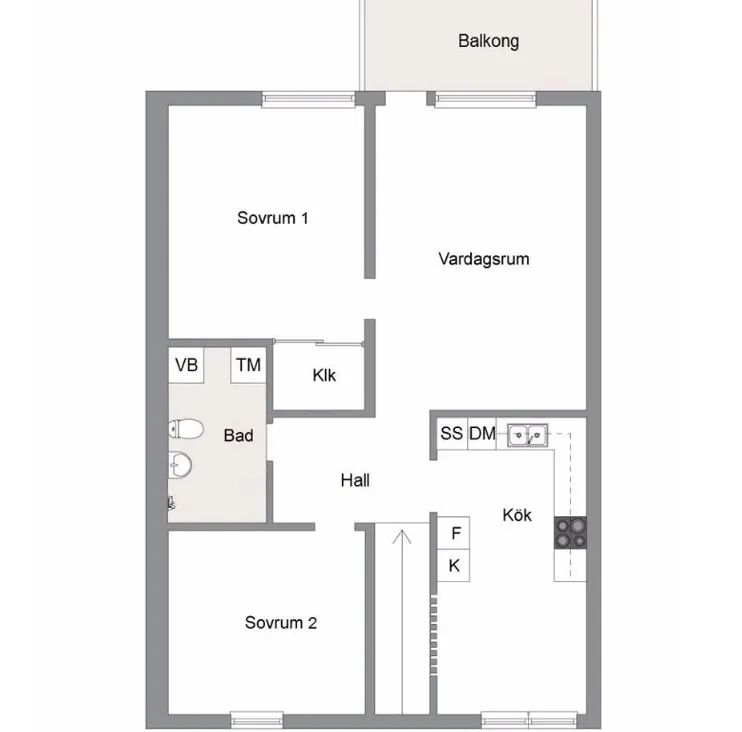 Hyreslägenhet på Skellefteå i skelleftea