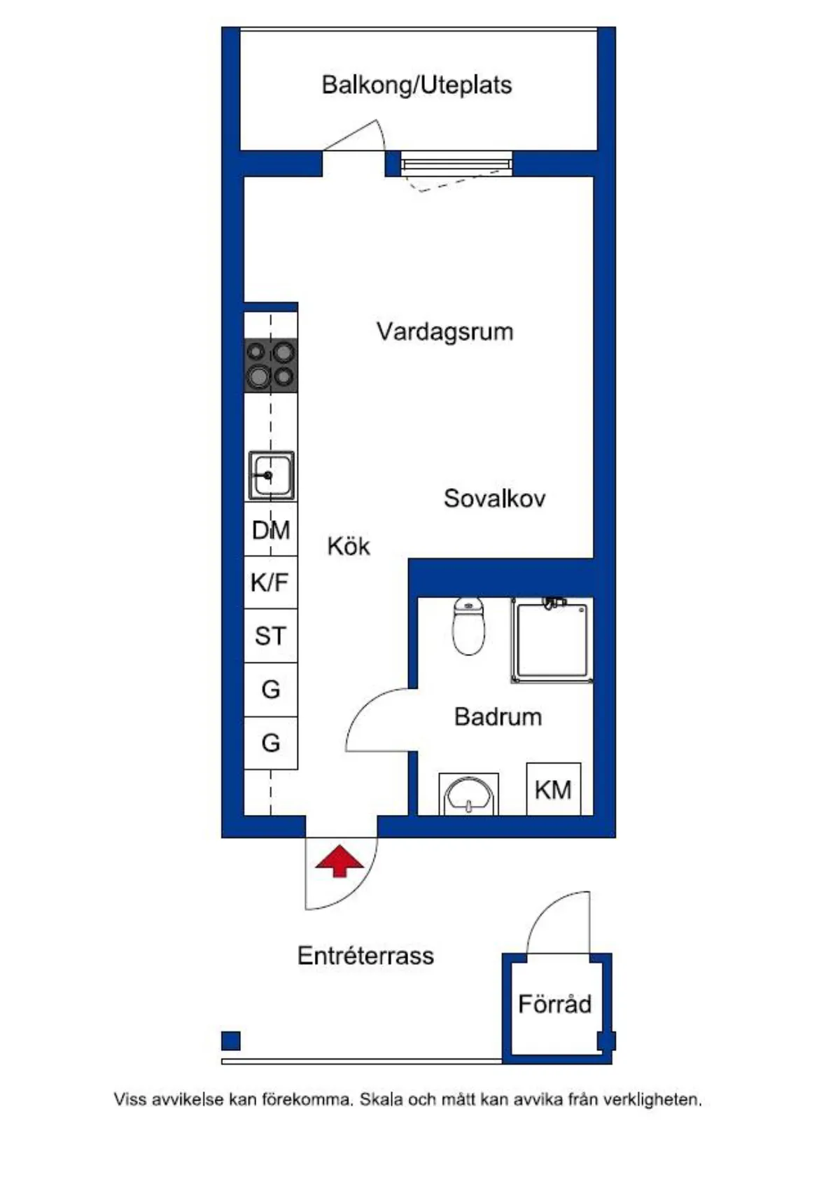 Hyreslägenhet på Knivsta i knivsta