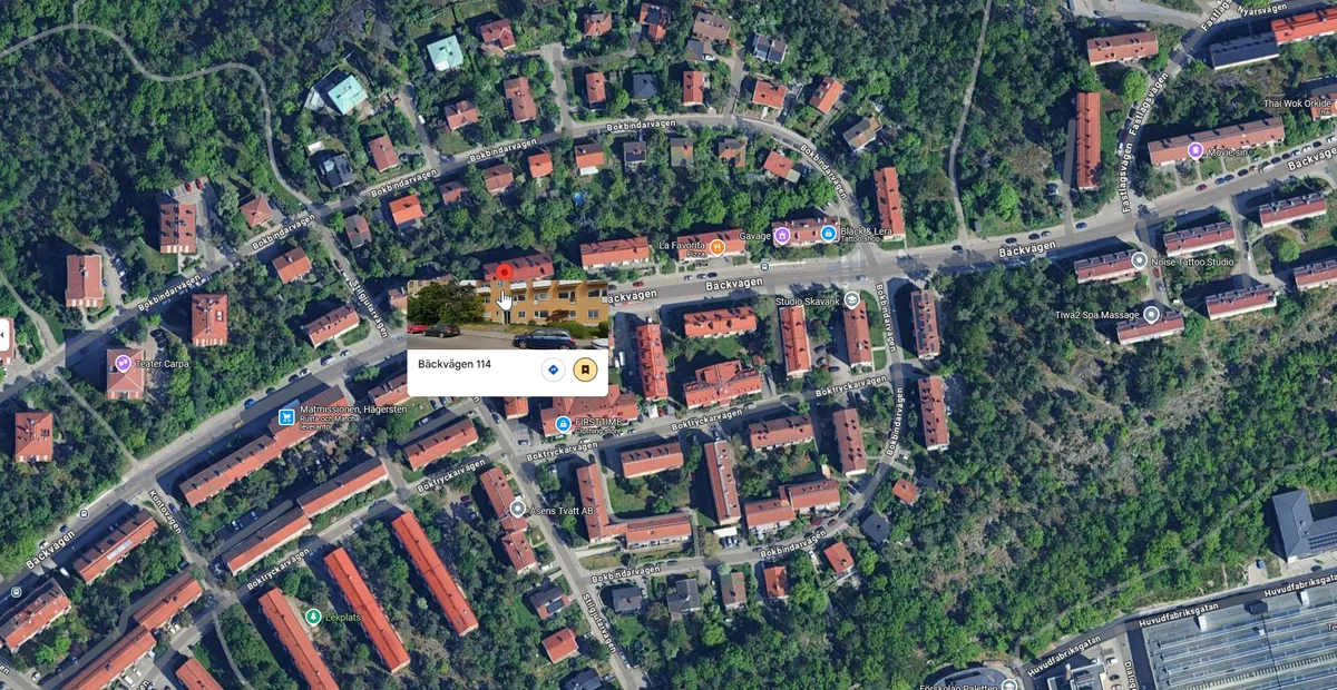 Hyreslägenhet på Hägersten i hagersten
