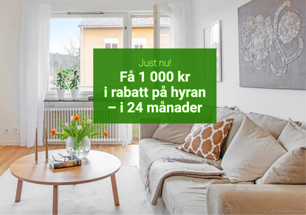 Hyreslägenhet på Kungsör i kungsor