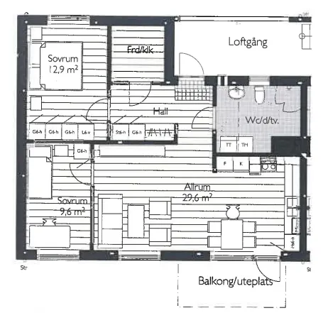 Hyreslägenhet på Åstorp i astorp