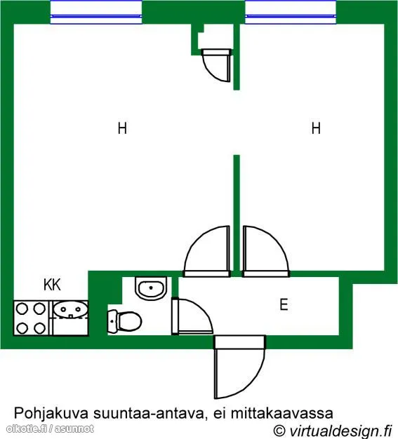 Hyreslägenhet på Helsinki i helsinki