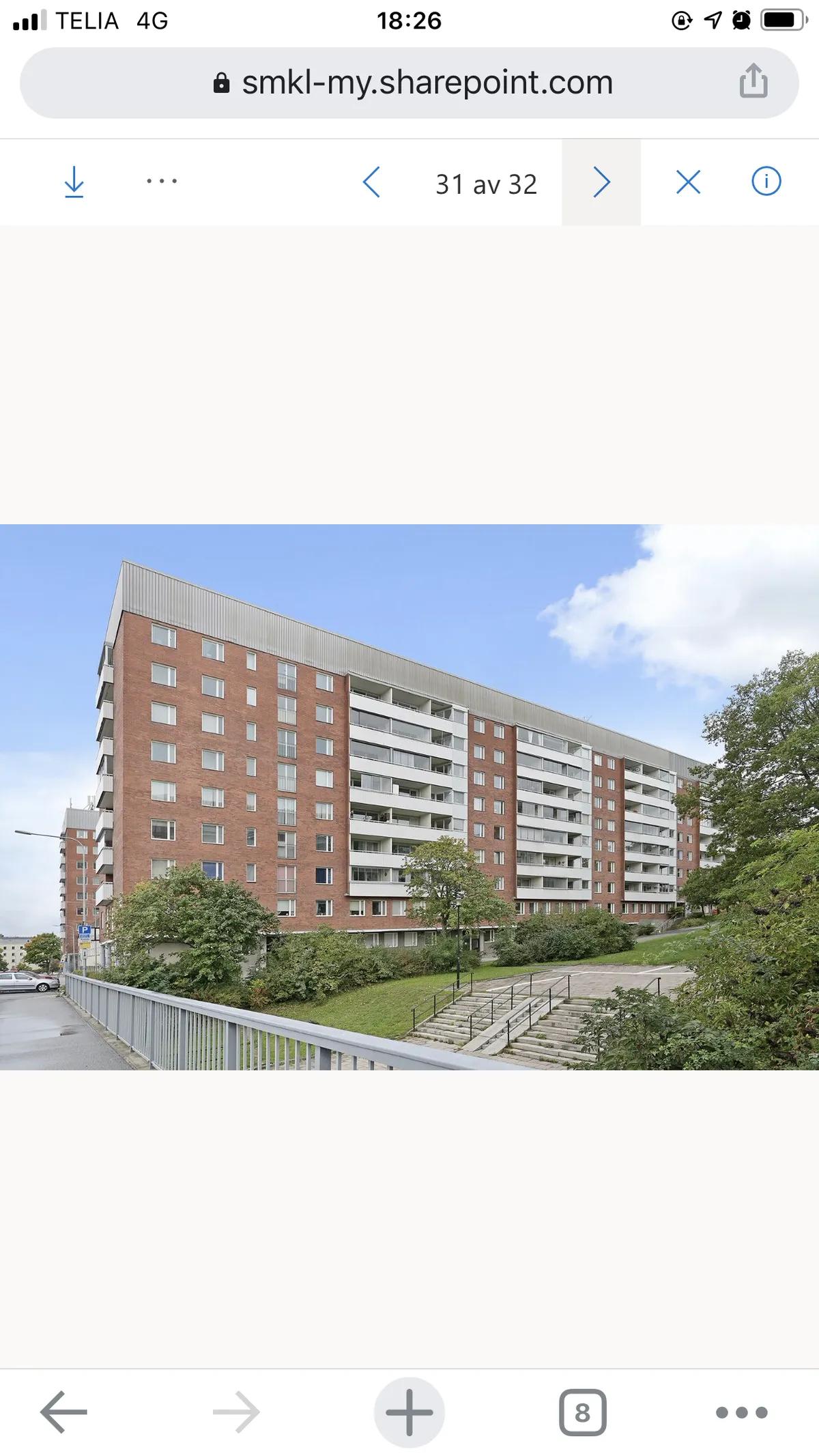 Hyreslägenhet på Solna i solna
