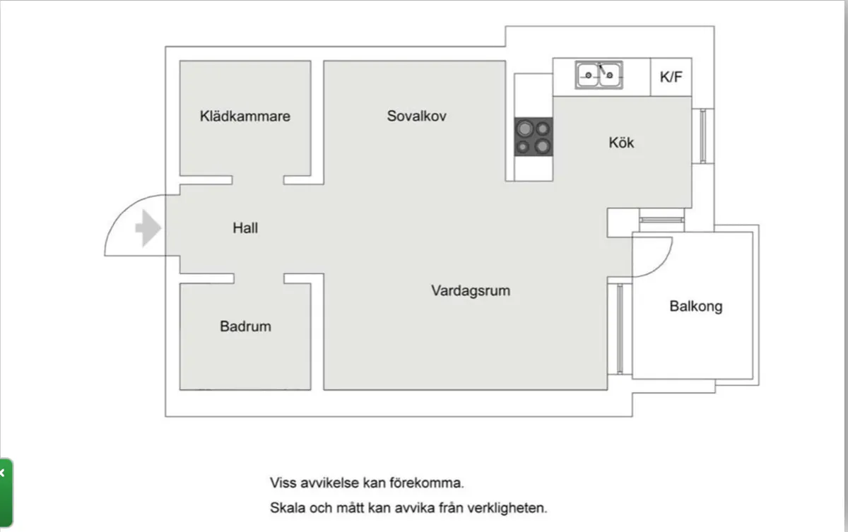 Hyreslägenhet på Årsta i arsta