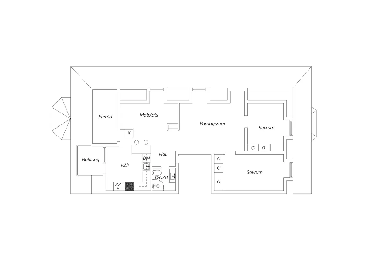 Hyreslägenhet på Lomma i lomma