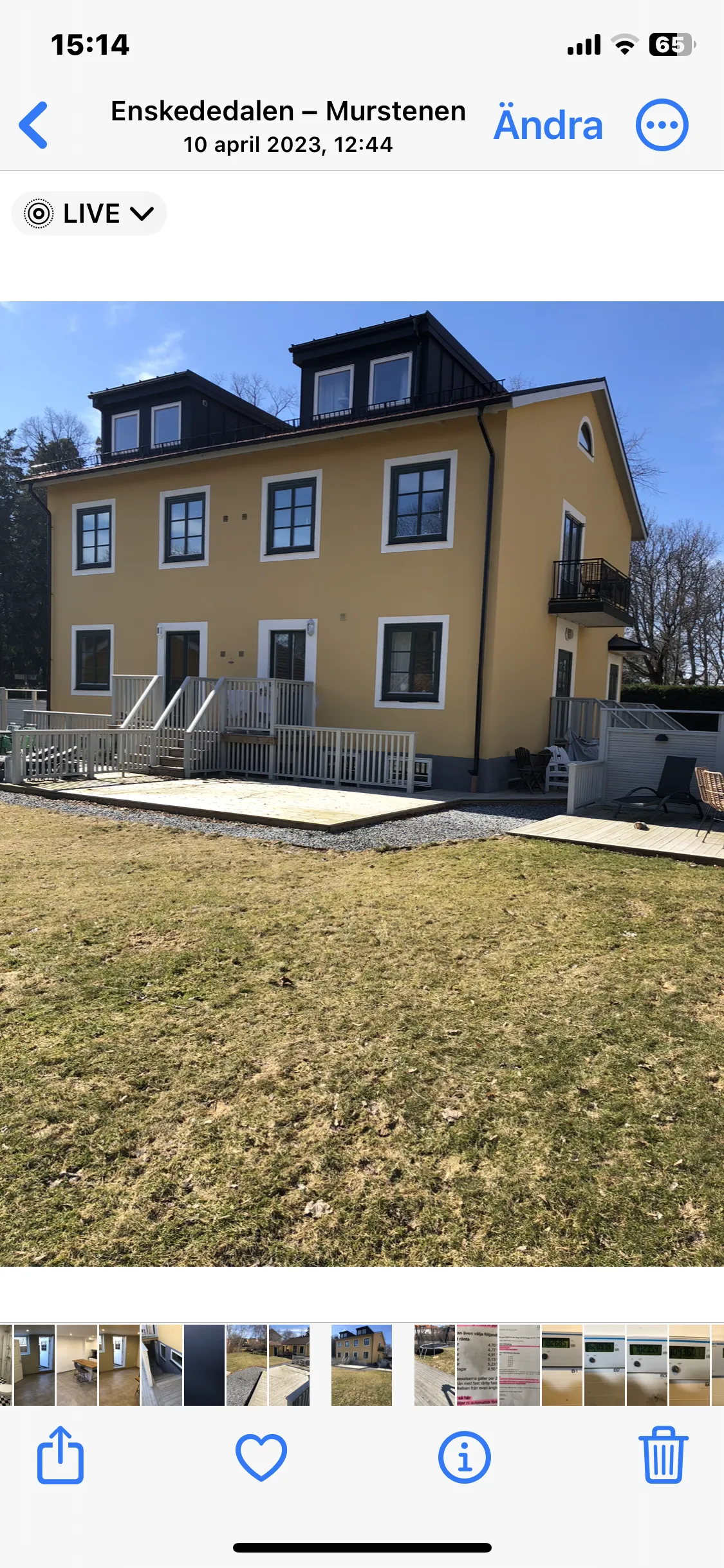Hyreslägenhet på Enskededalen i enskededalen
