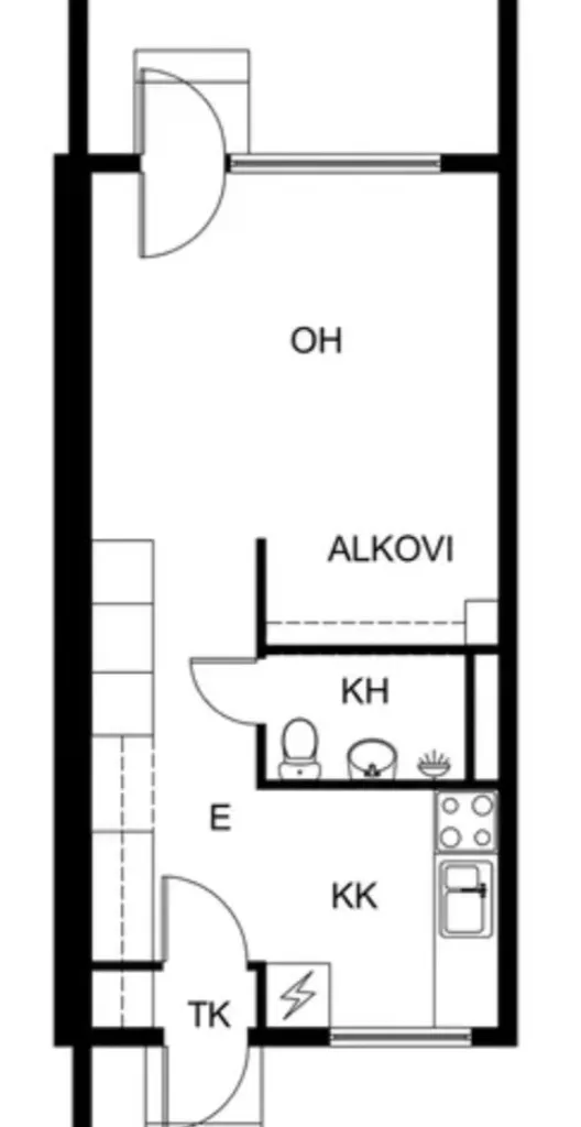 Hyreslägenhet på Joensuu i joensuu