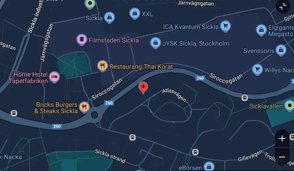 Hyreslägenhet på Nacka i nacka