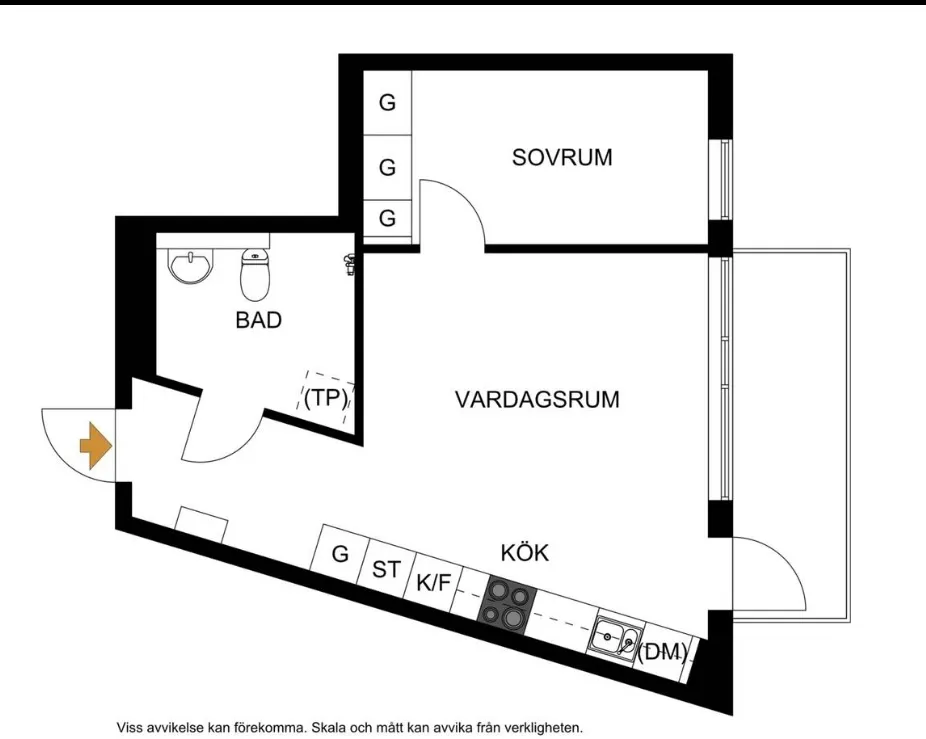 Hyreslägenhet på Bromma i bromma