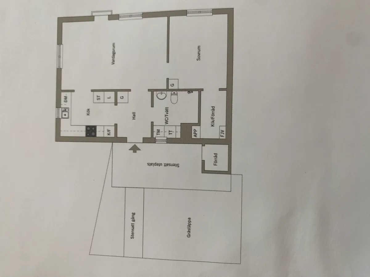 Hyreslägenhet på Växjö i vaxjo