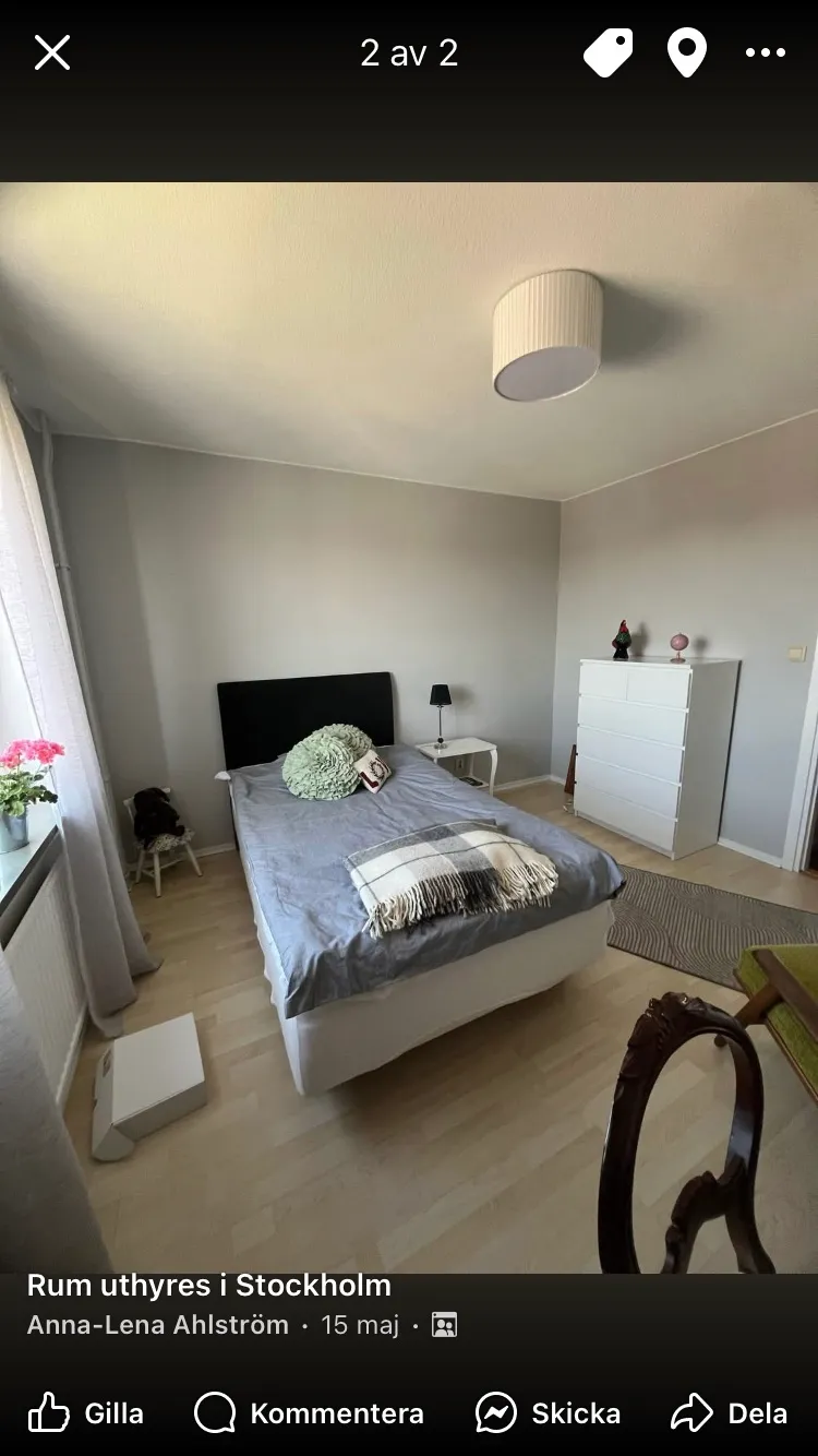 Hyreslägenhet på Sköndal i skondal
