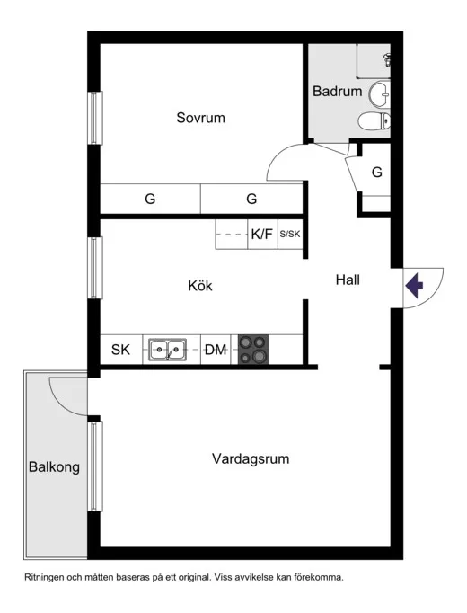 Hyreslägenhet på Bjuv i bjuv