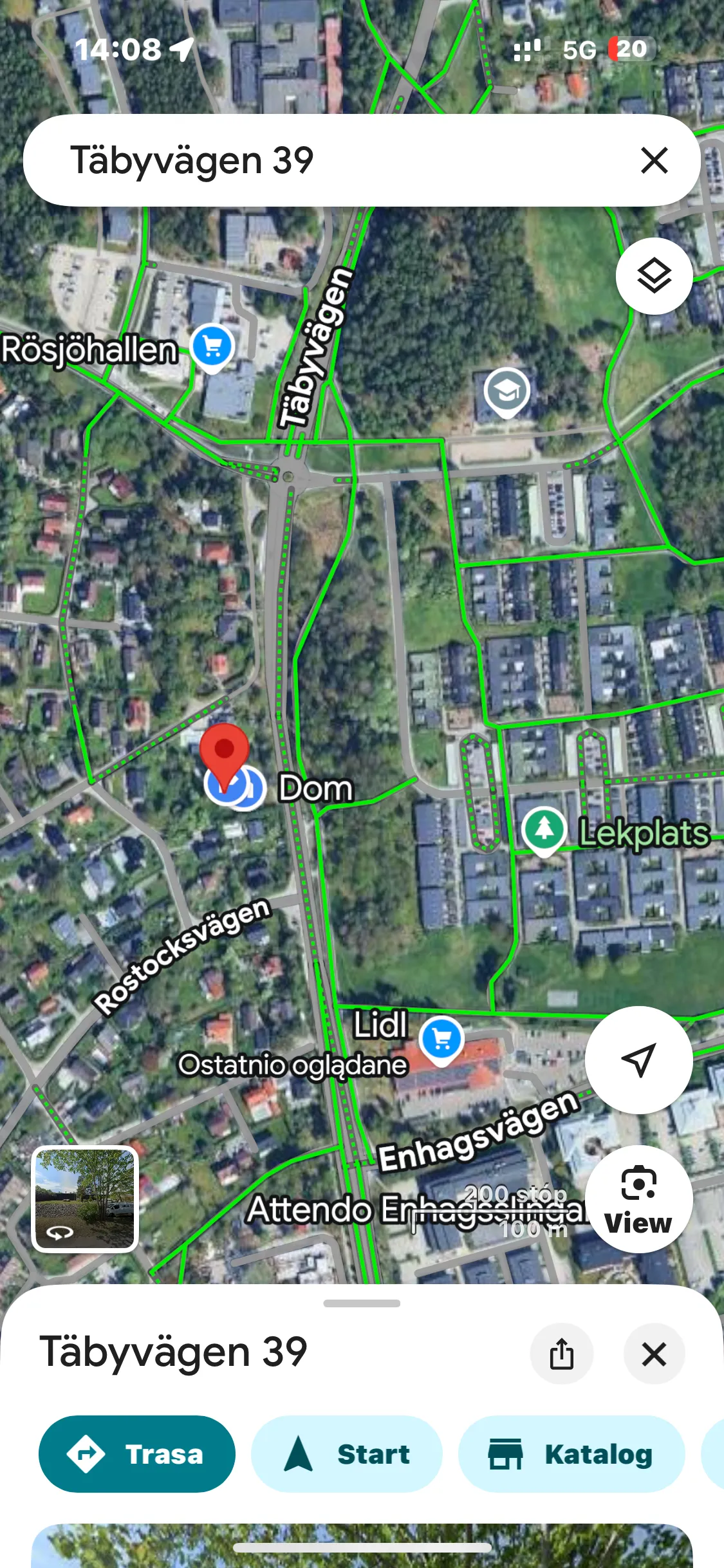 Hyresbostad på Täby i taby