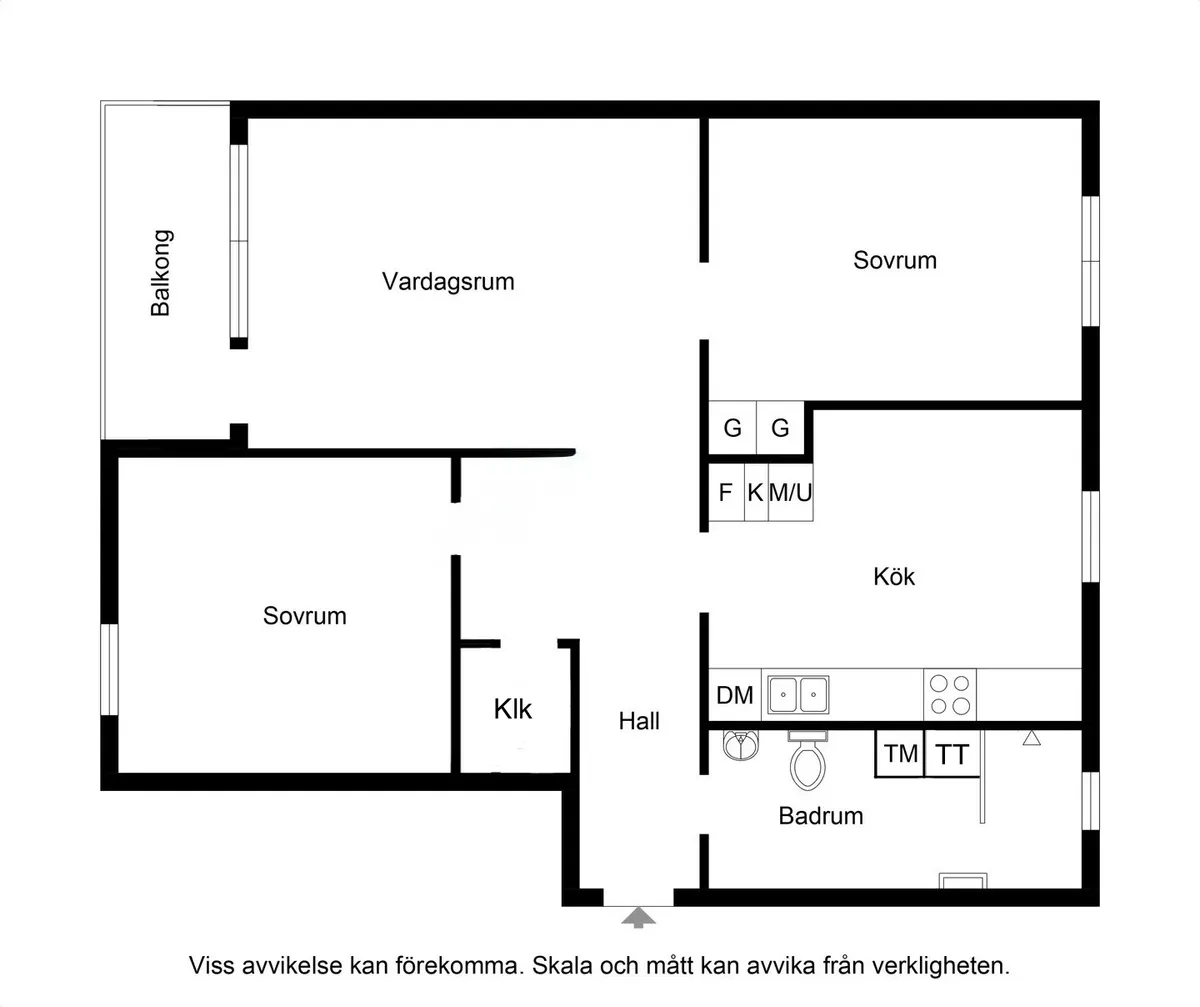 Hyreslägenhet på Handen i handen
