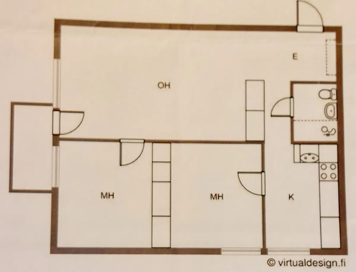 Hyreslägenhet på Kuopio i kuopio