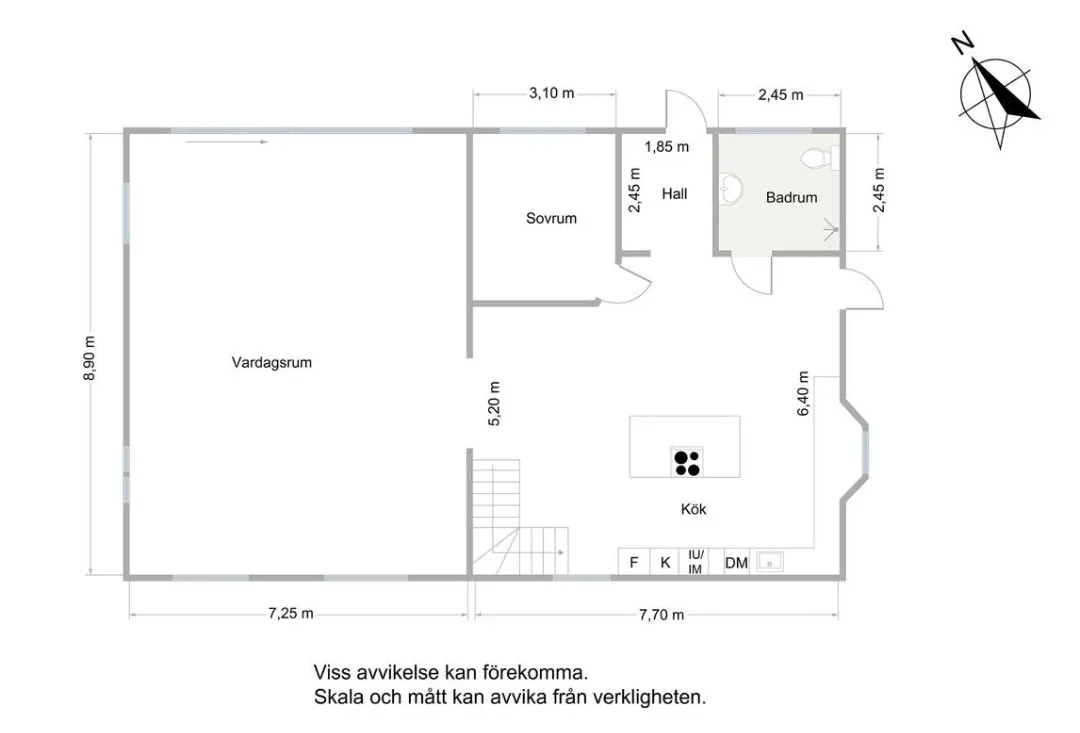 Hyresbostad på Bjärnum i bjarnum