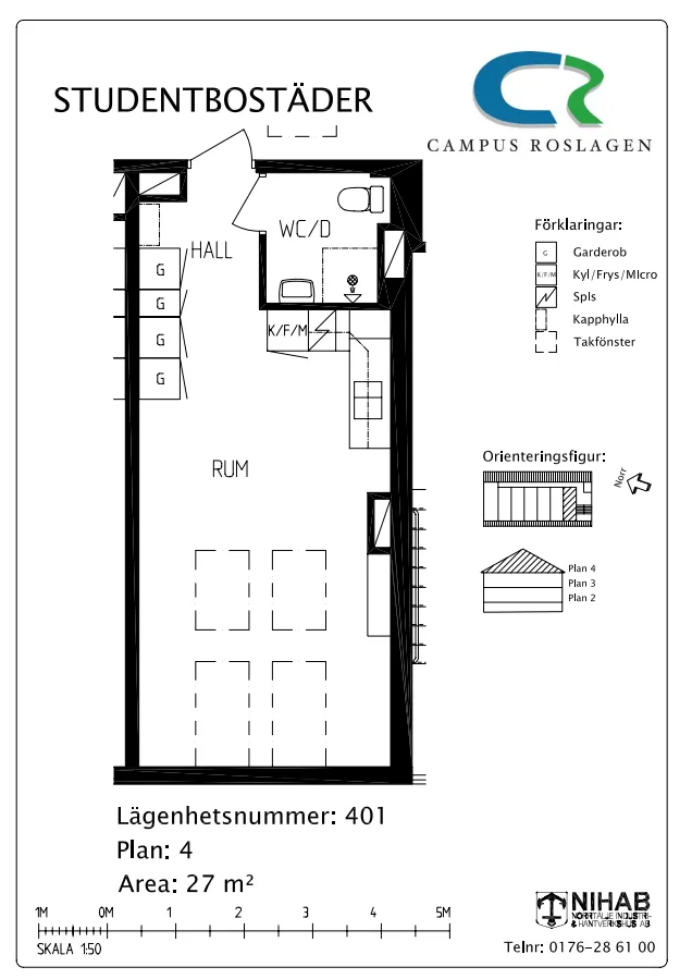Hyreslägenhet på Norrtälje i norrtalje