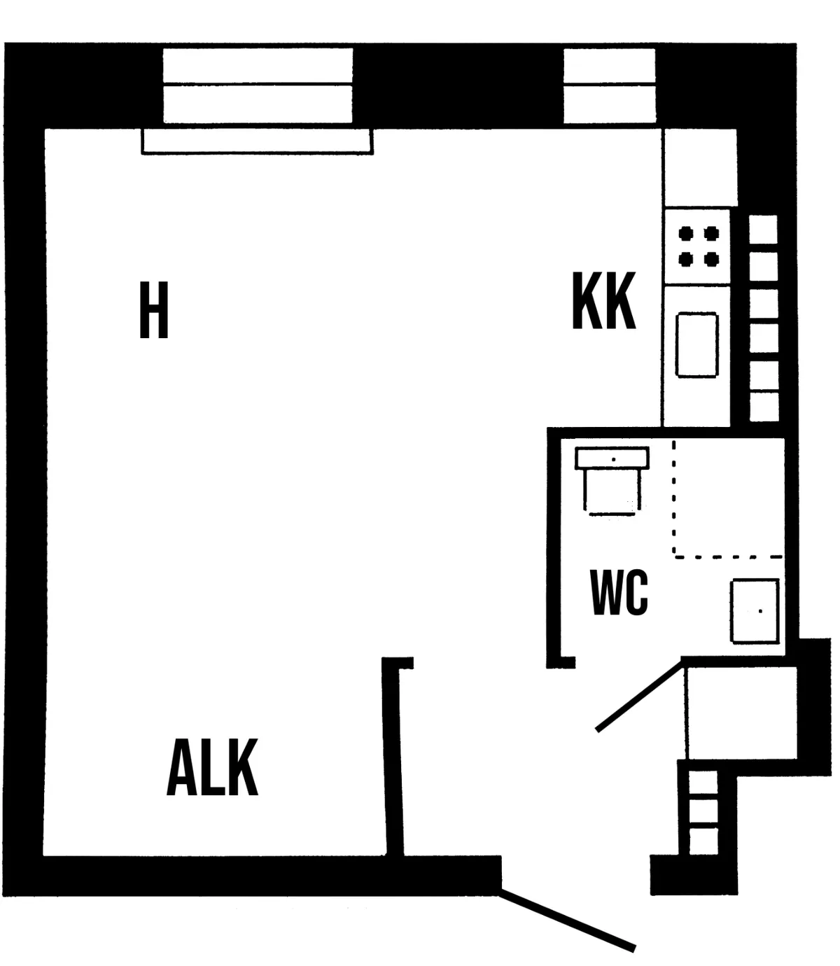 Hyreslägenhet på Helsinki i helsinki