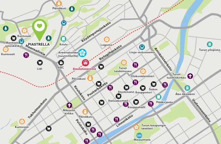 Hyreslägenhet på Turku i turku