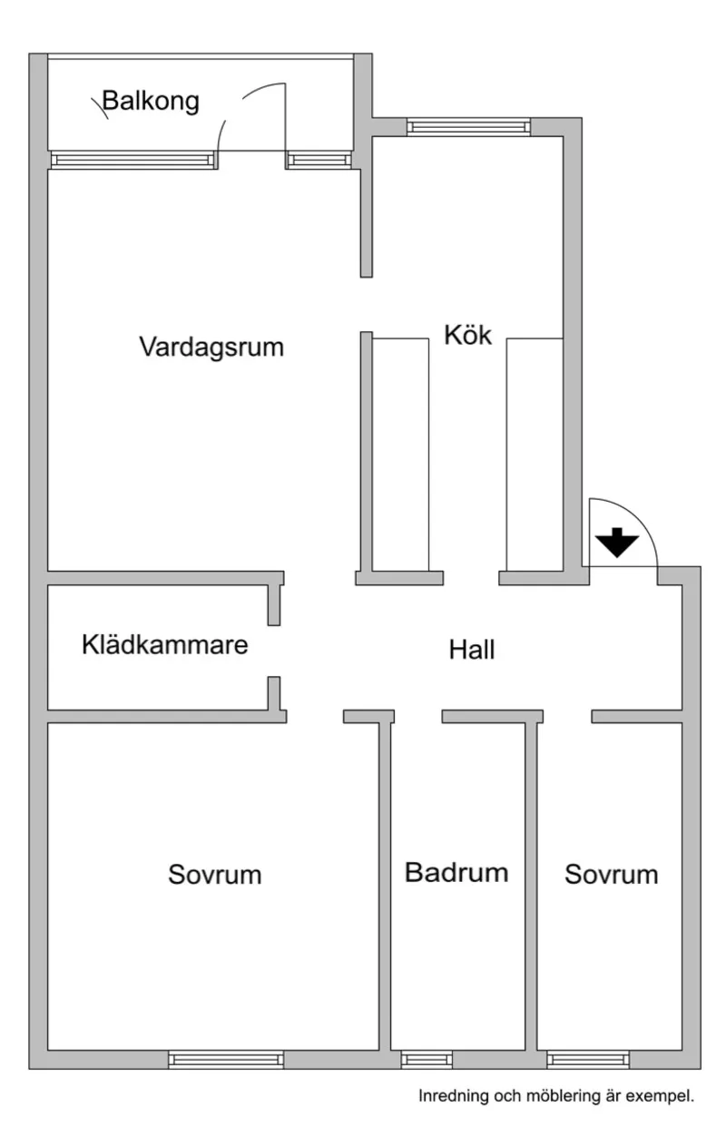Hyreslägenhet på Halmstad i halmstad