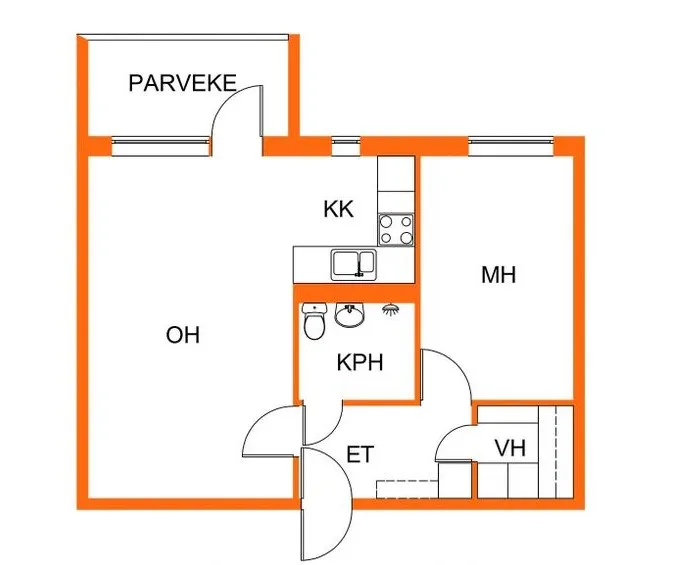 Hyreslägenhet på Järvenpää i jarvenpaa