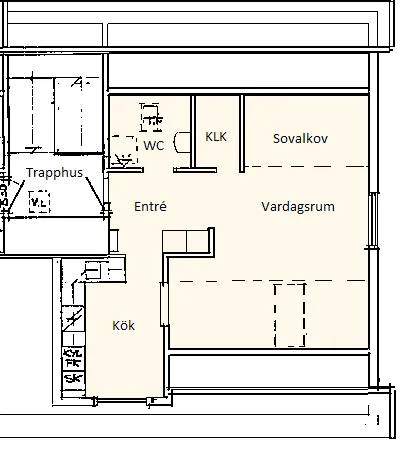 Hyreslägenhet på Sävsjö i savsjo