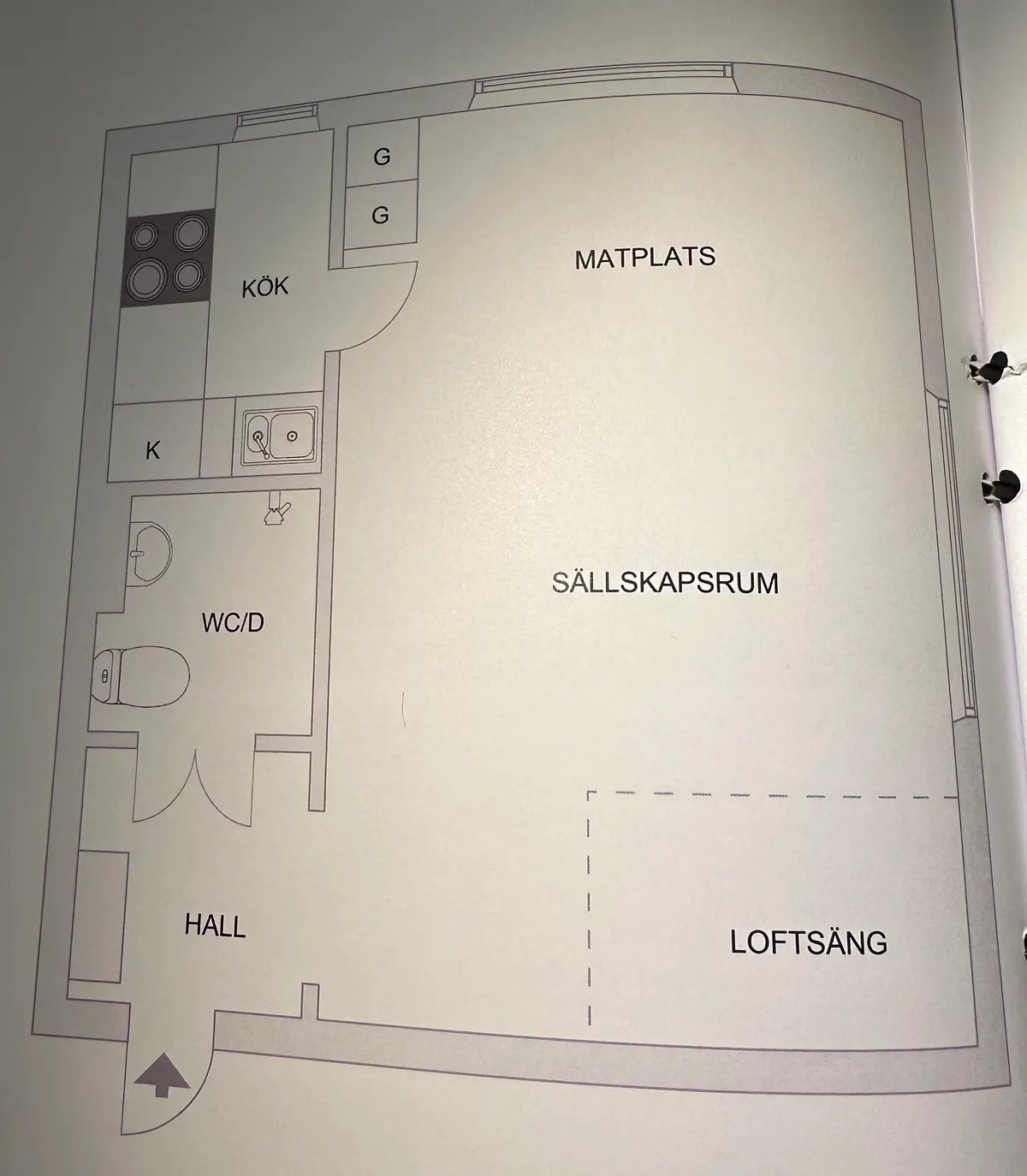 Hyreslägenhet på Bromma i bromma