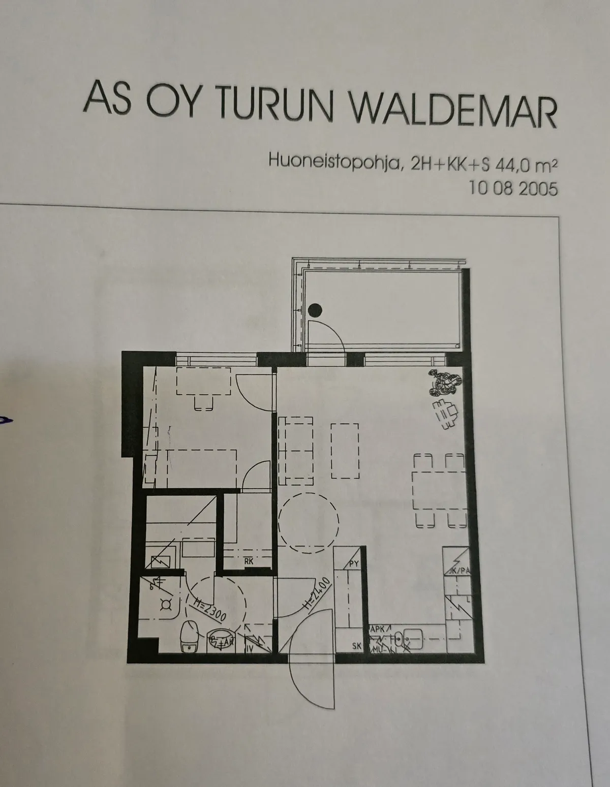 Hyreslägenhet på Turku i turku