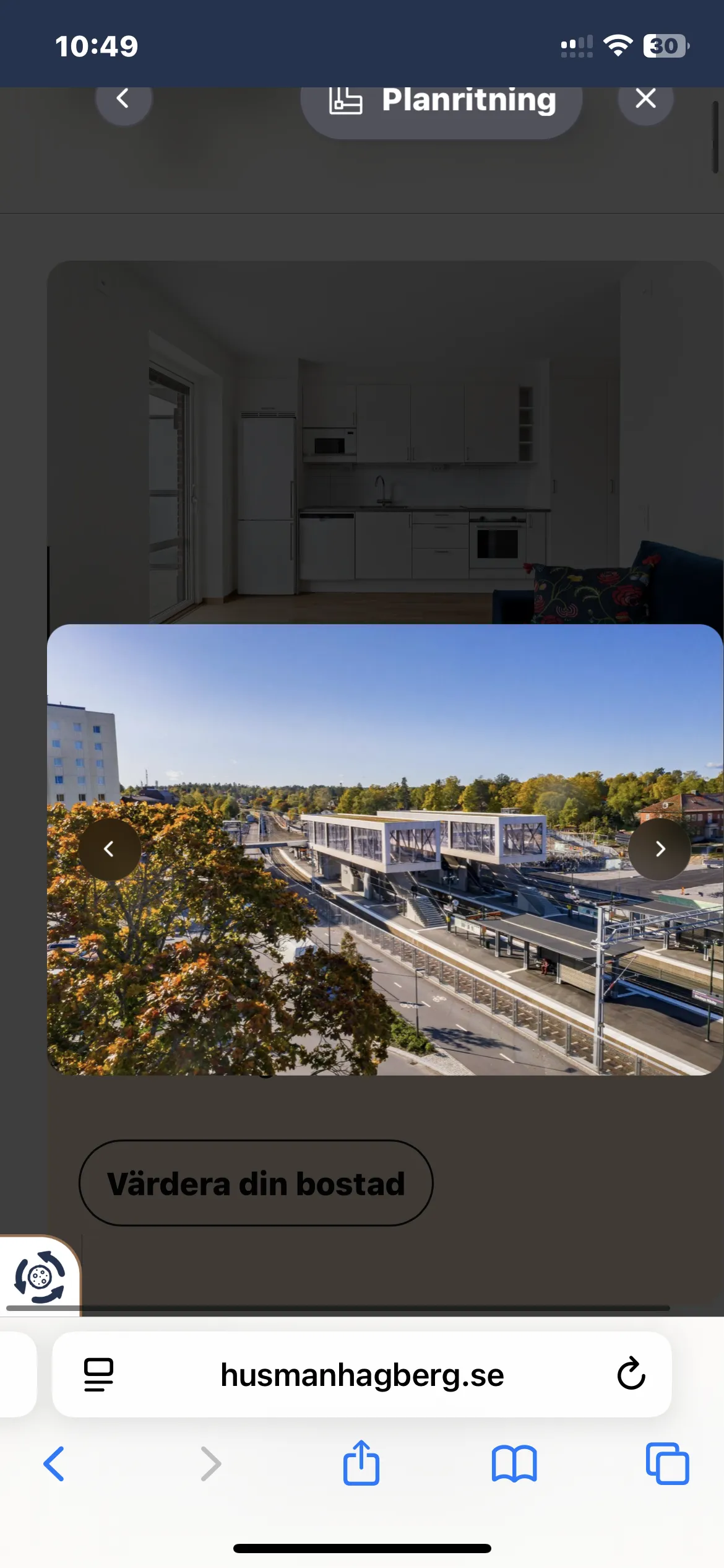 Hyreslägenhet på Täby i taby