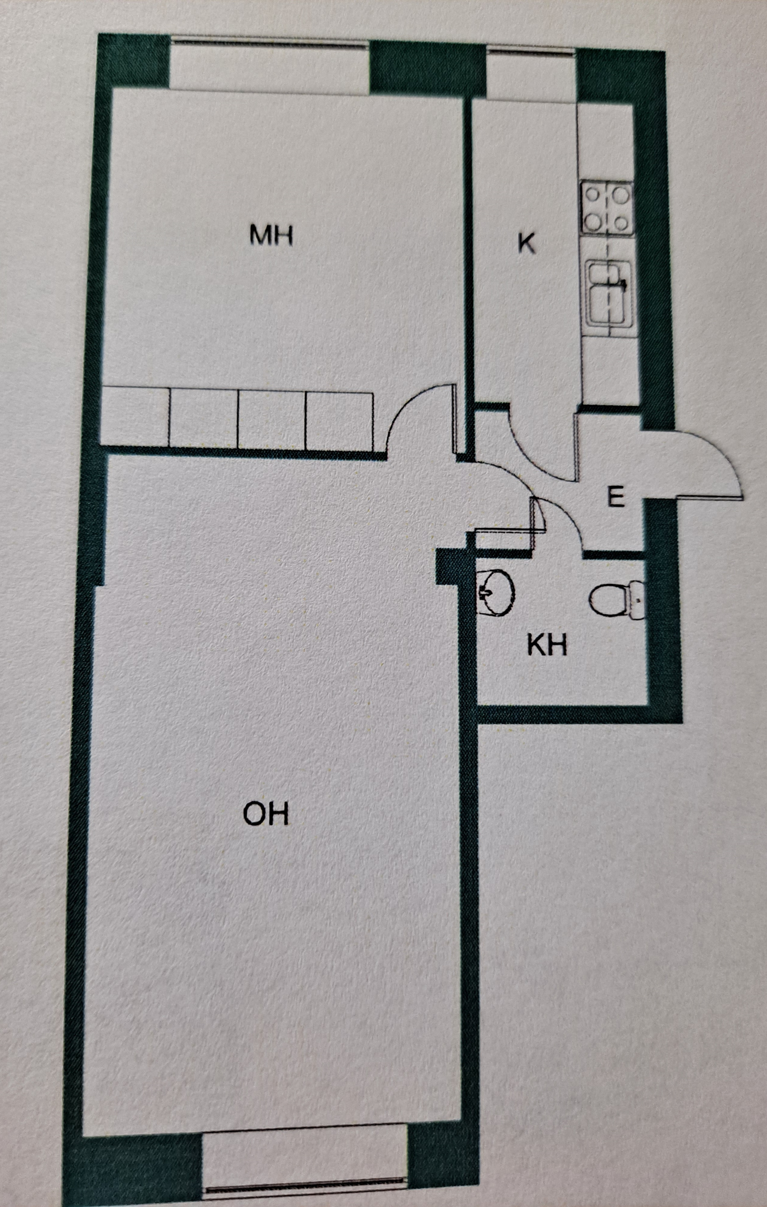 Hyreslägenhet på Mikkeli i mikkeli