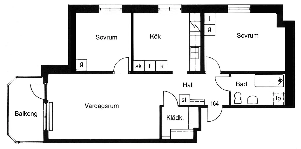 Hyreslägenhet på Skellefteå i skelleftea