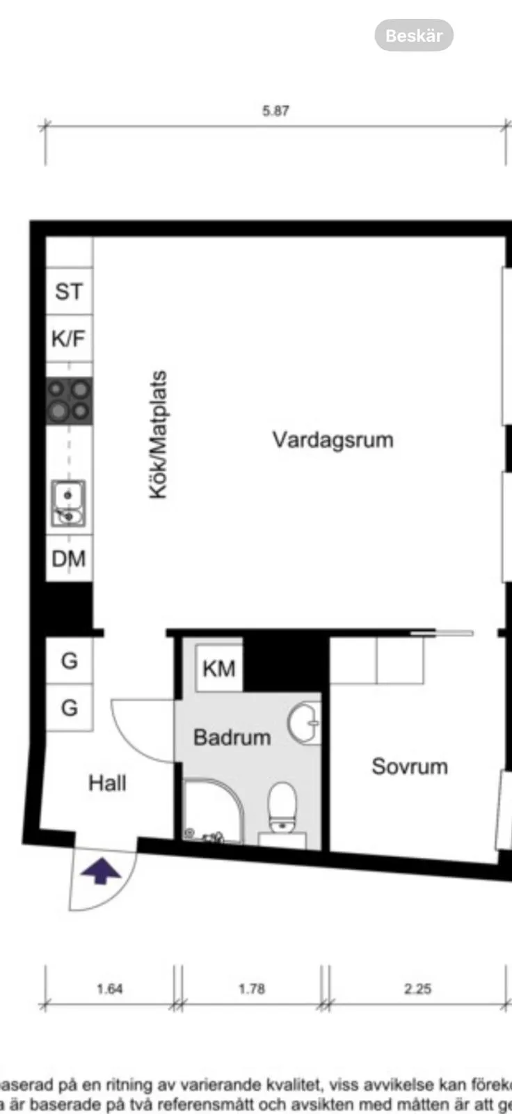 Hyreslägenhet på Sollentuna i sollentuna