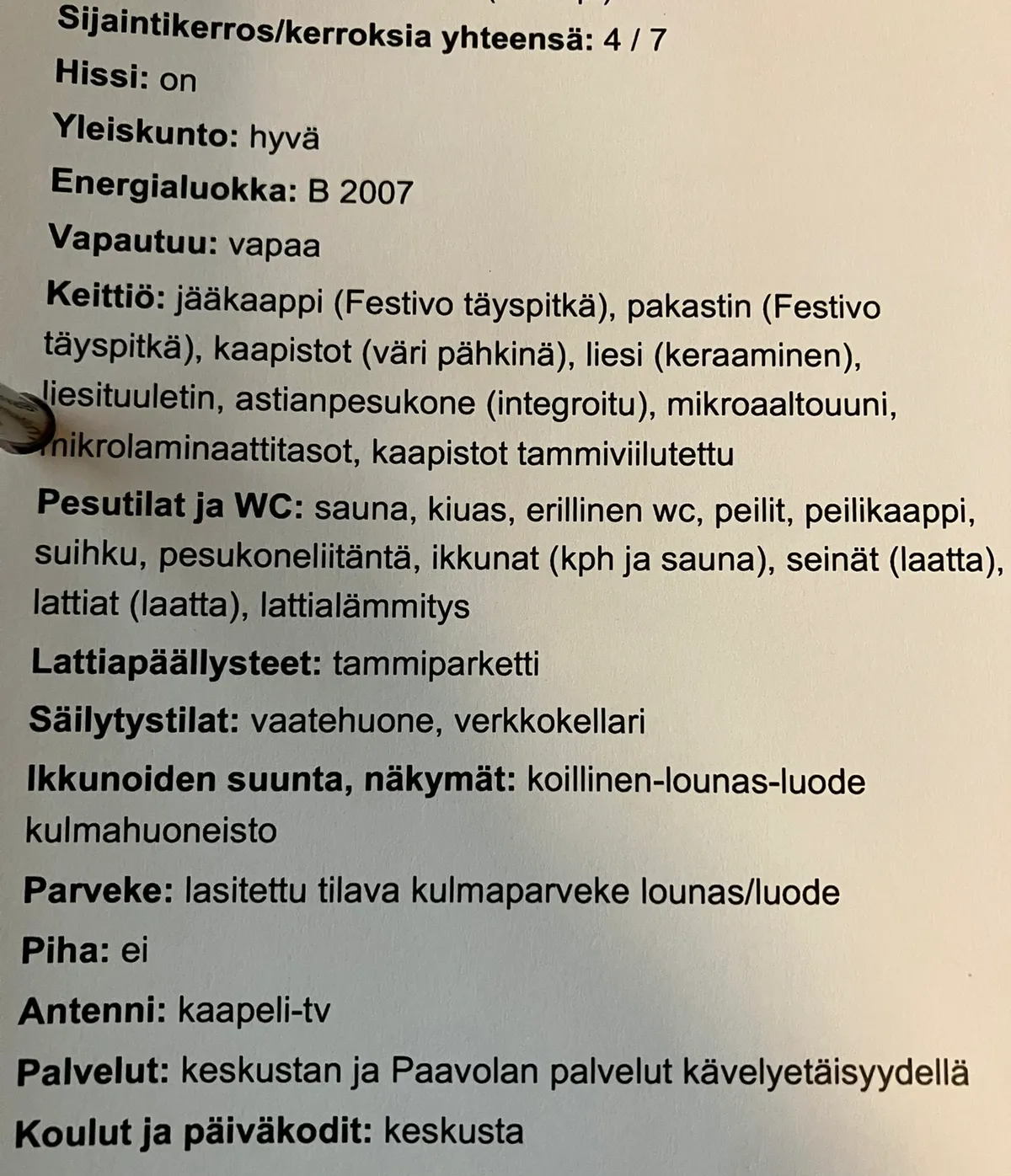 Hyreslägenhet på Lahti i lahti