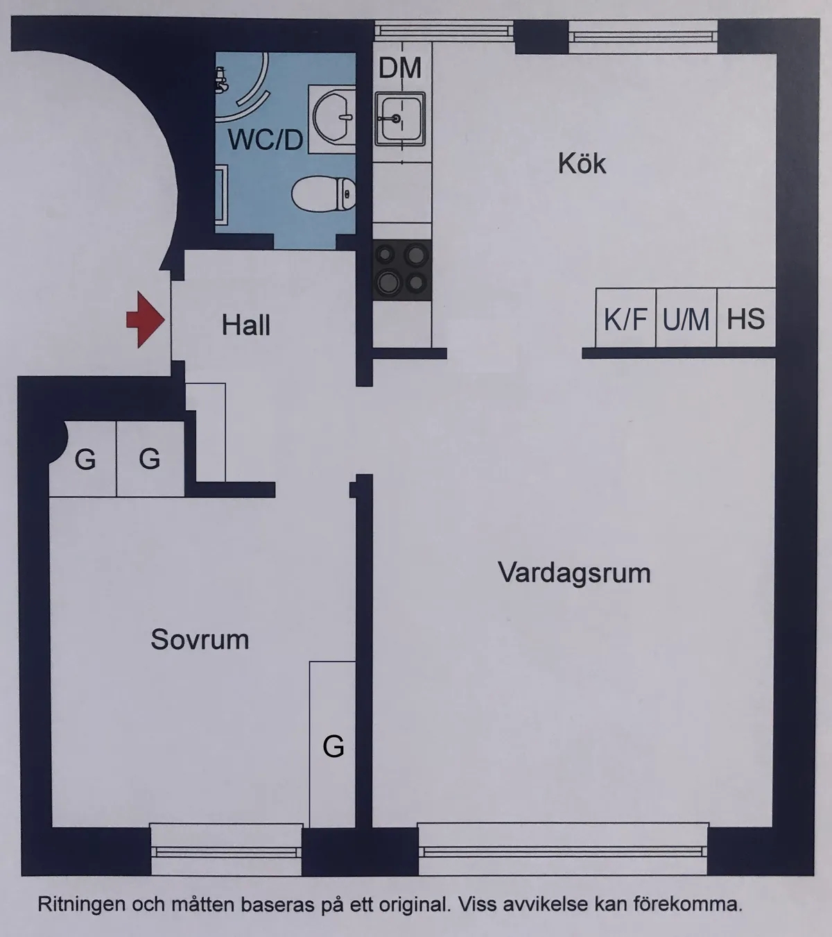 Hyreslägenhet på Bromma i bromma