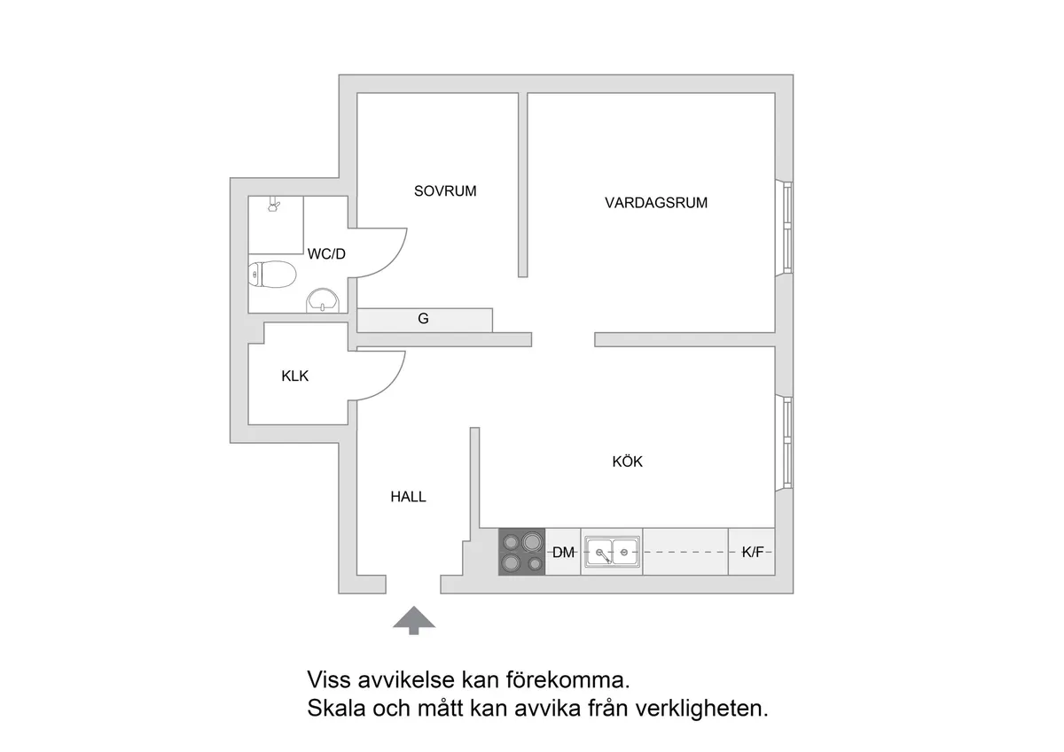 Hyreslägenhet på Enskede i enskede