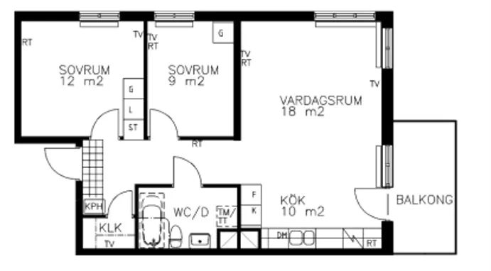Hyreslägenhet på Uppsala i uppsala