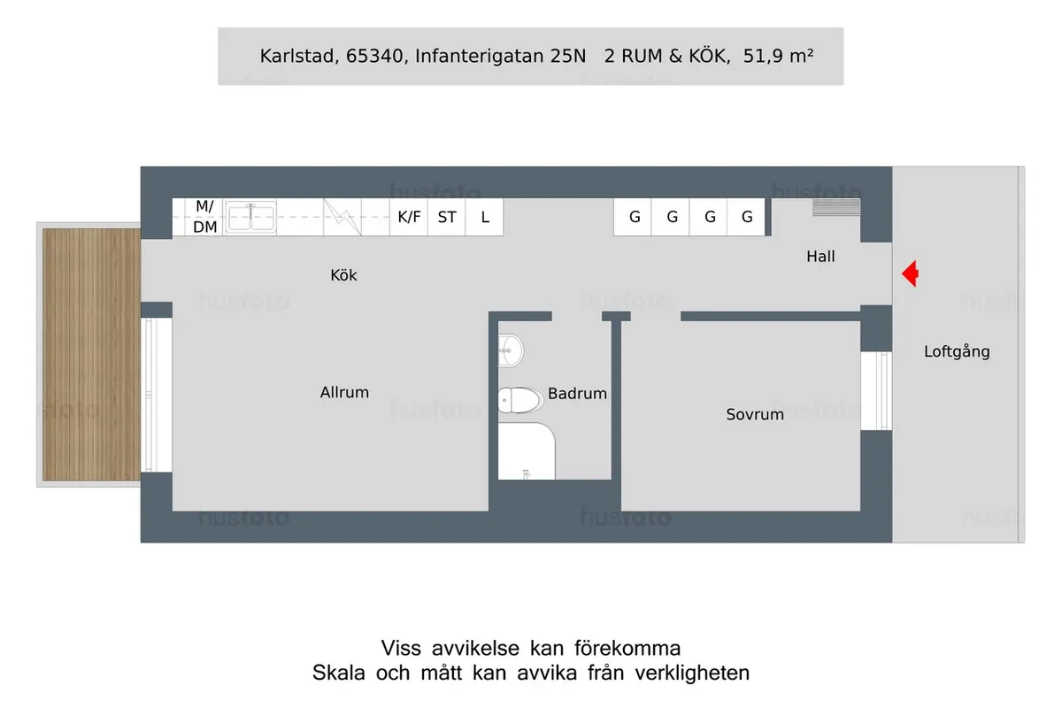 Hyreslägenhet på Karlstad i karlstad