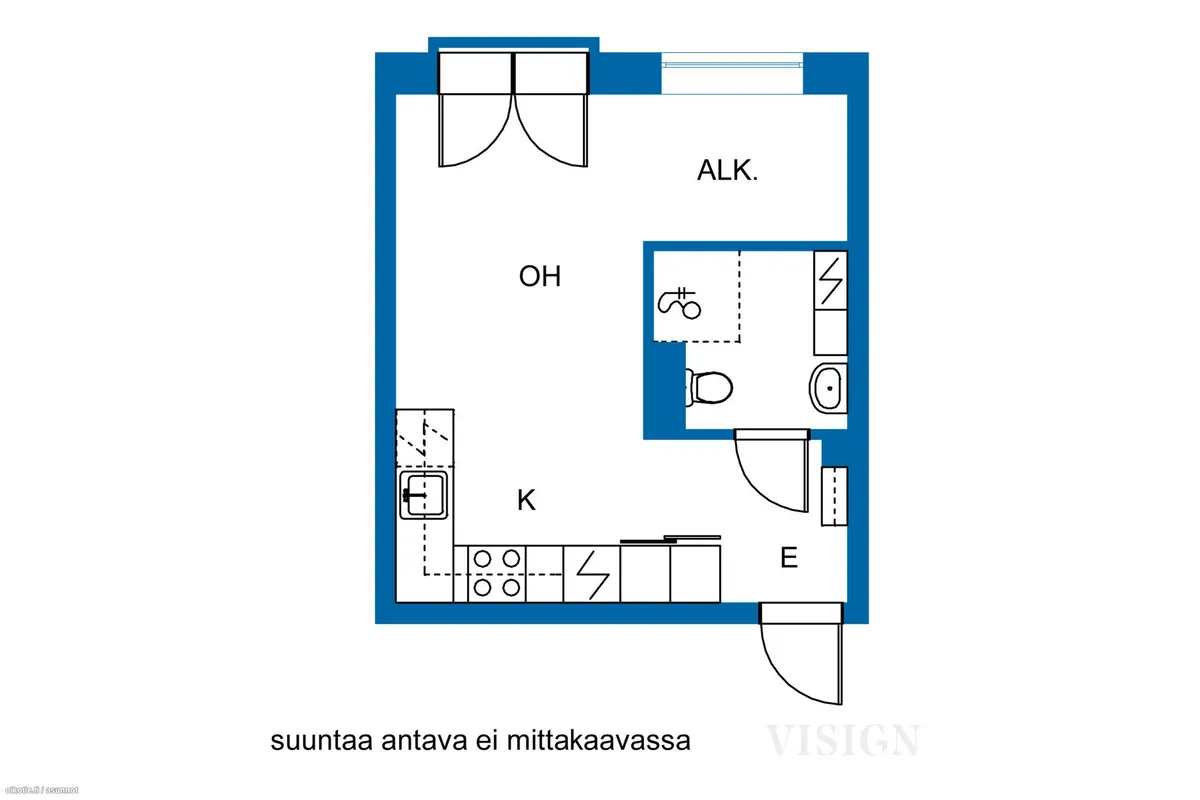 Hyreslägenhet på Helsinki i helsinki