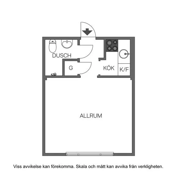 Hyreslägenhet på Västerås i vasteras
