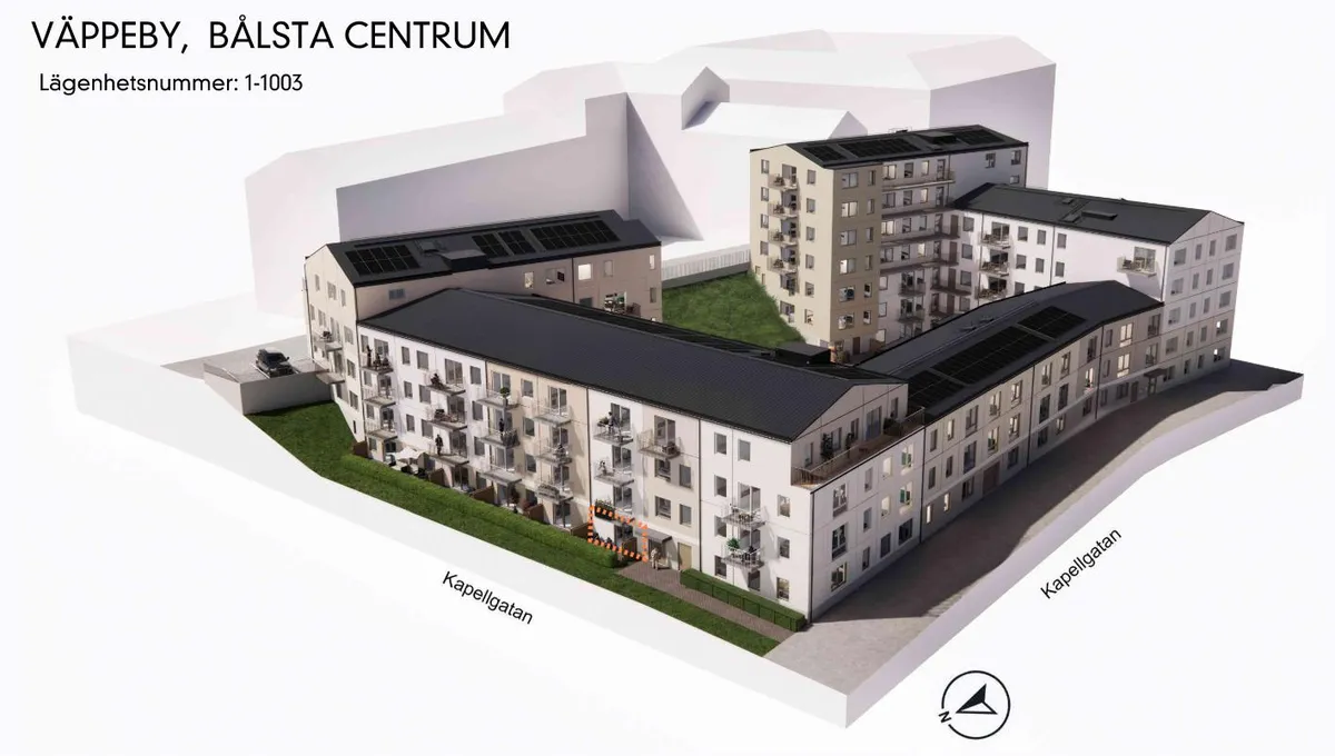 Hyreslägenhet på Bålsta i balsta