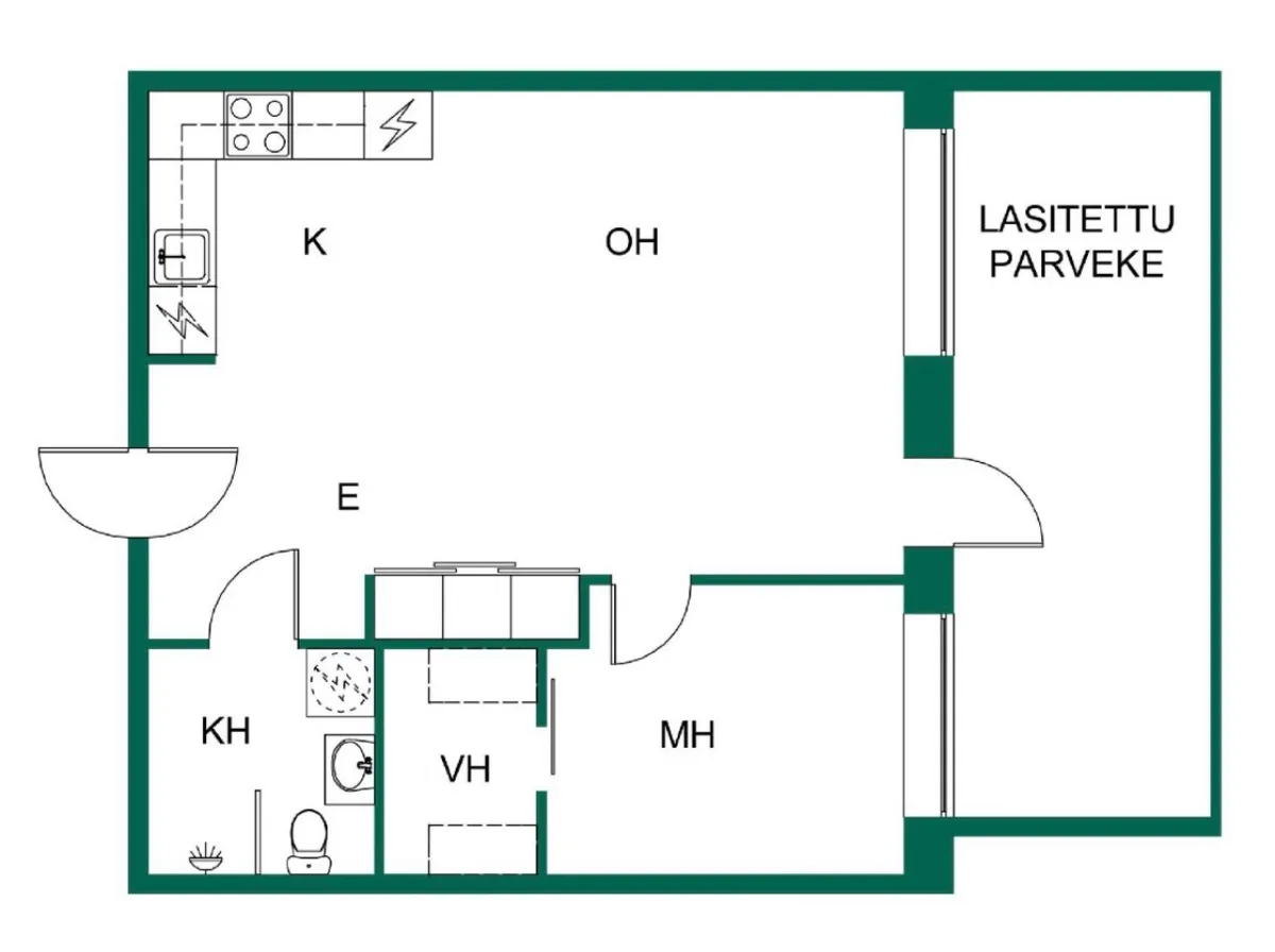 Hyreslägenhet på Espoo i espoo