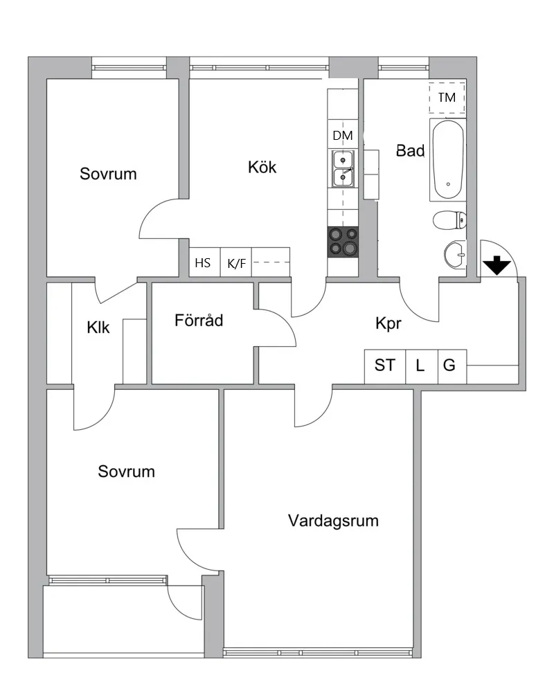 Hyreslägenhet på Karlstad i karlstad