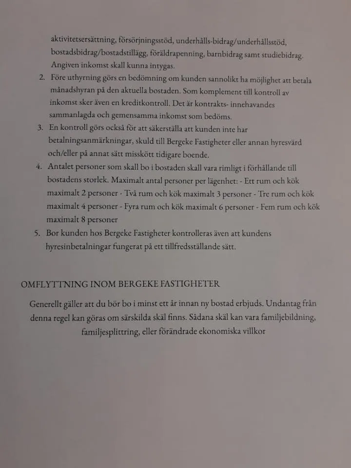 Hyreslägenhet på Vårgårda i vargarda